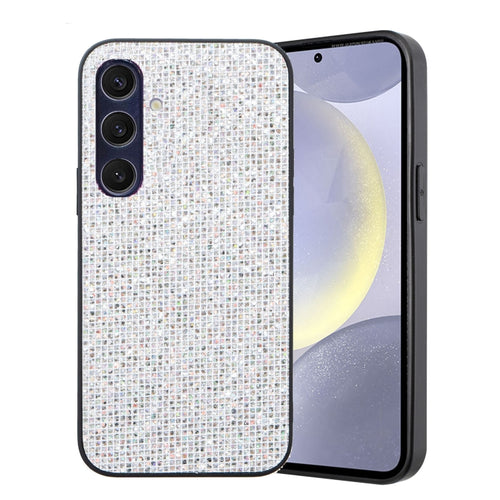 For Samsung Galaxy S24 5G Glitter Powder TPU Hybrid PC Phone Case(White) - HoMEdemic™ 