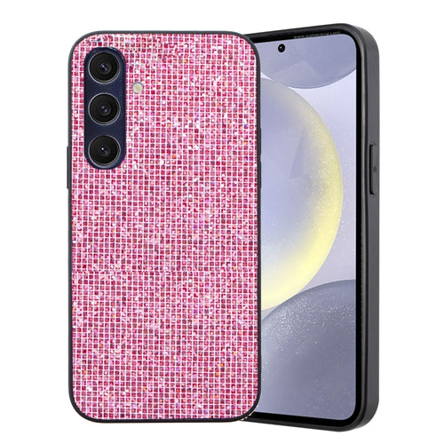 For Samsung Galaxy S24 5G Glitter Powder TPU Hybrid PC Phone Case(Pink) - HoMEdemic™ 