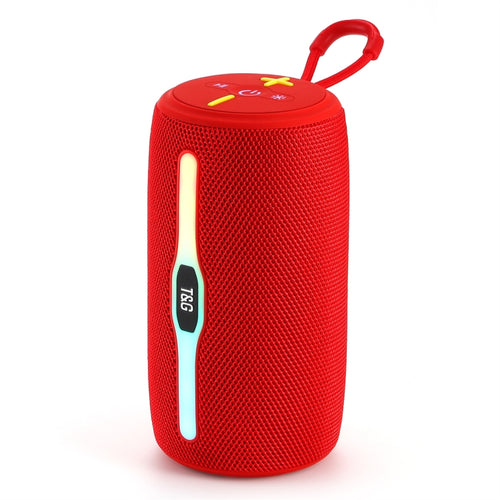 T&G TG675 Music Pulse Wireless Bluetooth Speaker with LED Light(Red) - HoMEdemic™ 