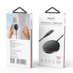 Yesido DS21 15W Detachable Magnetic Wireless Charger(Black) - HoMEdemic™ 