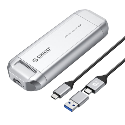 ORICO R40-2T 2TB 40Gbps Racing Car-Inspired Portable SSD Enclosure(Silver) - HoMEdemic™ 