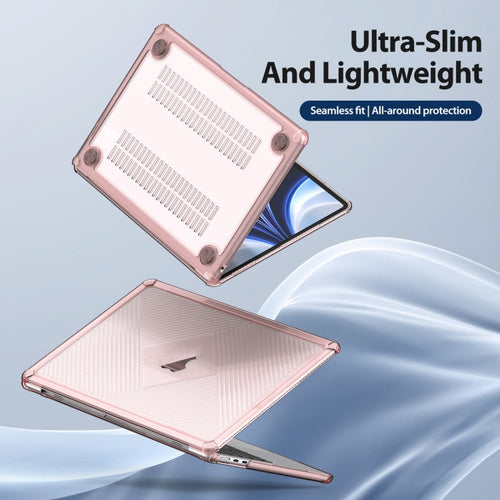 For MacBook Air 13.6 2022/2024 A2681 DUX DUCIS LCGH Laptop Frosted Protective Case(Pink) - HoMEdemic™ 