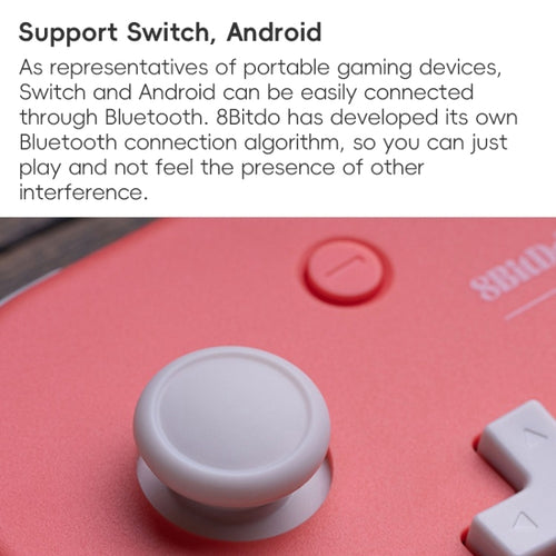 8BitDo Lite 2 Wireless Bluetooth Gamepad(Pink) - HoMEdemic™ 