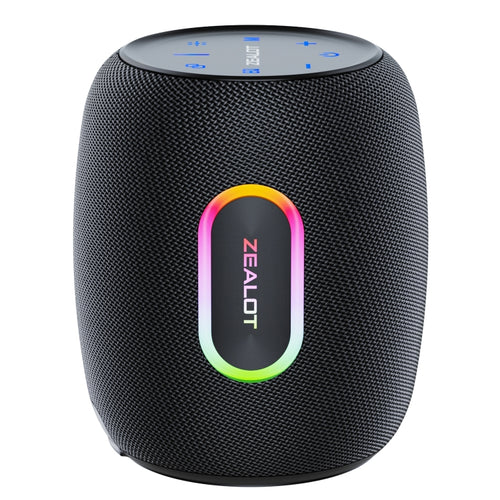 Zealot S64 Shocking Sound Super Subwoofer Bluetooth Speaker with RGB Light(Black) - HoMEdemic™ 