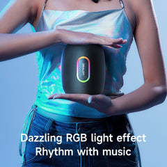 Zealot S64 Shocking Sound Super Subwoofer Bluetooth Speaker with RGB Light(Black) - HoMEdemic™ 
