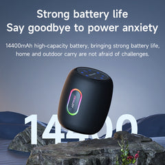 Zealot S64 Shocking Sound Super Subwoofer Bluetooth Speaker with RGB Light(Black) - HoMEdemic™ 