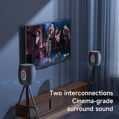 Zealot S64 Shocking Sound Super Subwoofer Bluetooth Speaker with RGB Light(Black) - HoMEdemic™ 