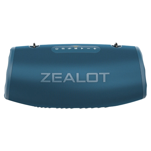 Zealot S87 80W Portable Outdoor Bluetooth Speaker with RGB Light(Blue) - HoMEdemic™ 