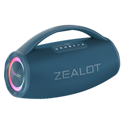 Zealot S97 80W Outdoor Portable RGB Light Bluetooth Speaker(Blue) - HoMEdemic™ 