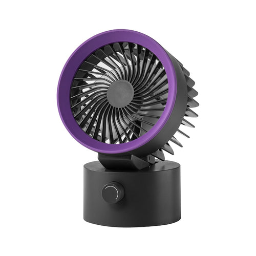 TGVIS LLD-F87 Desktop Circulating Fan Oscillating Version(Grey Purple) - HoMEdemic™ 