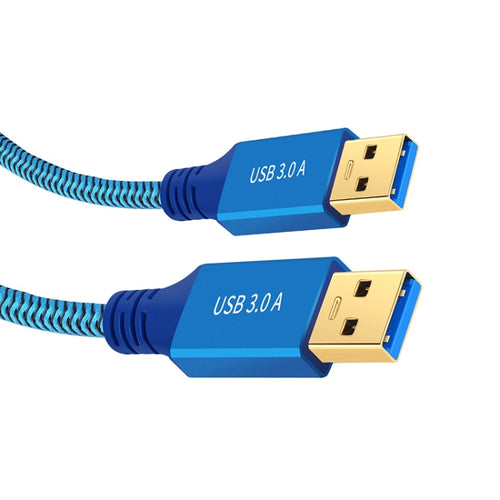 Printer / Hard Disk USB 3.0 Male to Male Connector Cable, Length:0.3m(Blue) - HoMEdemic™ 