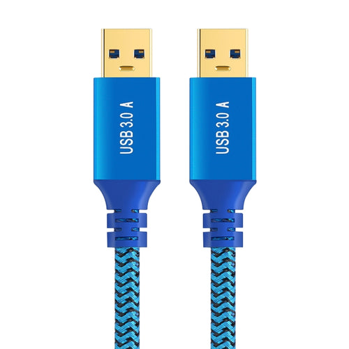 Printer / Hard Disk USB 3.0 Male to Male Connector Cable, Length:0.3m(Blue) - HoMEdemic™ 