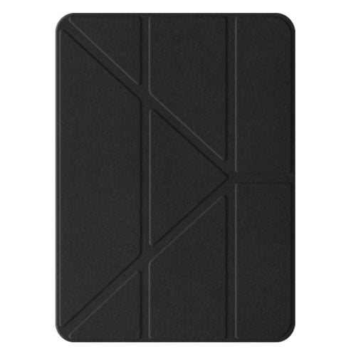 For iPad Pro 11 2024 Mutural Multi-fold Smart Leather Tablet Case(Black) - HoMEdemic™ 