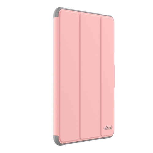 For iPad Pro 13 2024 Mutural PC Hybrid TPU Leather Smart Tablet Case(Pink) - HoMEdemic™ 