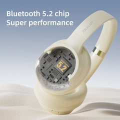 Zealot B39 Wireless Bluetooth 5.2 Headphone(Beige) - HoMEdemic™ 