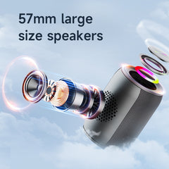 Zealot S32 Pro 15W High Power Bluetooth Speaker with Colorful Light(Grey) - HoMEdemic™ 