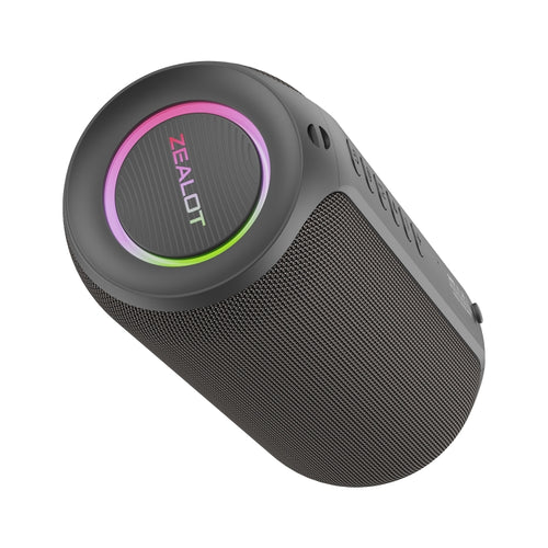 Zealot S32 Max 20W High Power Bluetooth Speaker with RGB Light(Grey) - HoMEdemic™ 