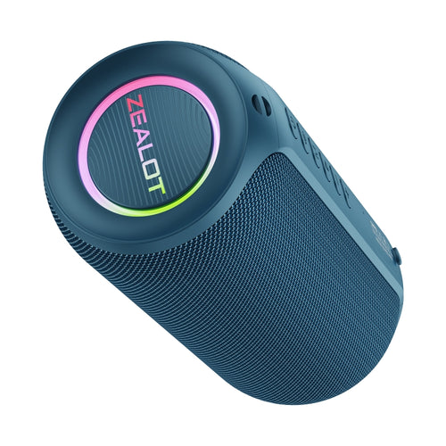 Zealot S32 Max 20W High Power Bluetooth Speaker with RGB Light(Blue) - HoMEdemic™ 