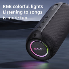 Zealot S32 Max 20W High Power Bluetooth Speaker with RGB Light(Blue) - HoMEdemic™ 