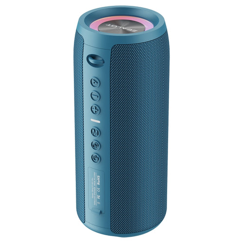 Zealot S51 Pro Shocking Bass Bluetooth Speaker with Colorful Light(Blue) - HoMEdemic™ 