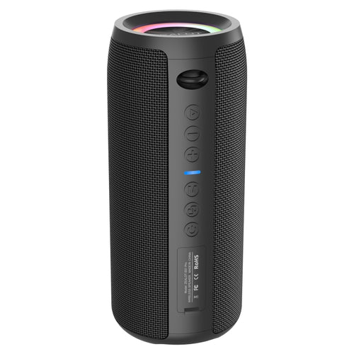 Zealot S51 Pro Shocking Bass Bluetooth Speaker with Colorful Light(Black) - HoMEdemic™ 