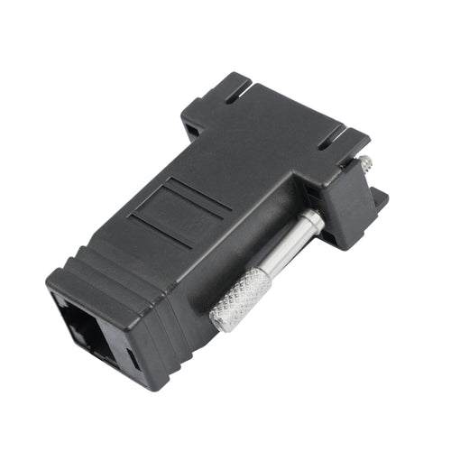 DB15 VGA Female to RJ45 8P Female Adapter(Black) - HoMEdemic™ 