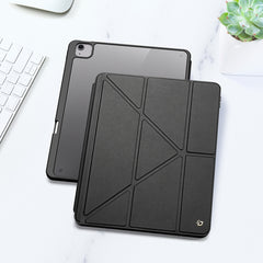 For iPad Air 13 2024 / 2025 DUX DUCIS Magi Series Smart Leather Tablet Case(Black) - HoMEdemic™ 