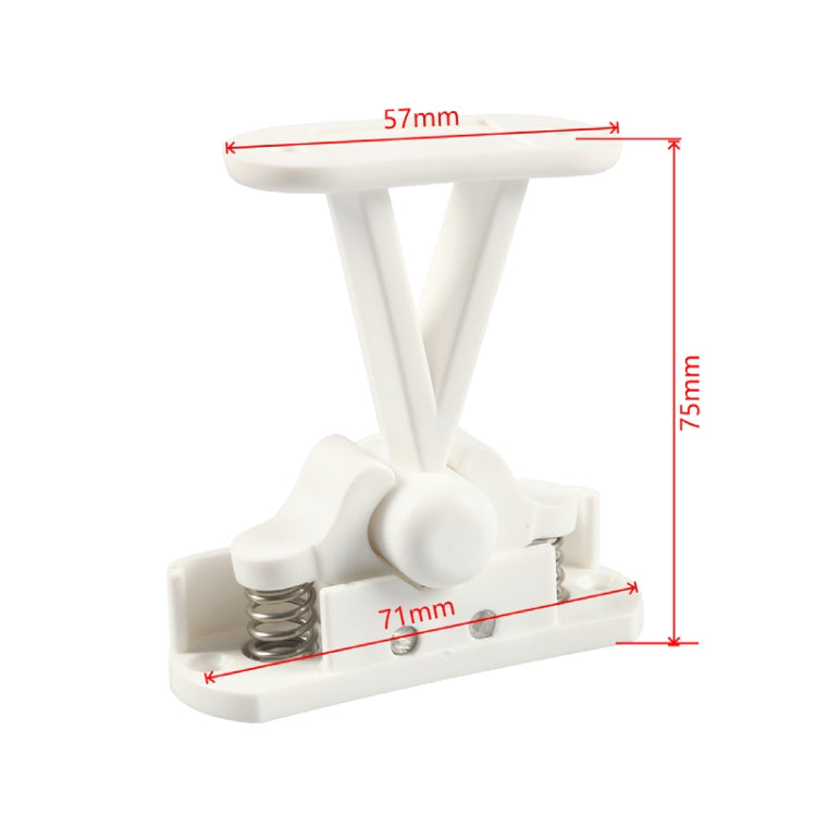 2pcs / Set RV Nylon Buffer Door Stopper with Spring(White) - HoMEdemic™ 