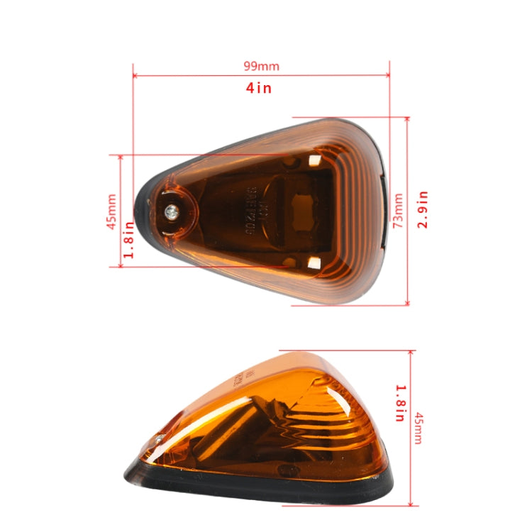 5pcs / Set Car LED Roof Marker Light for Ford(Yellow) - HoMEdemic™ 