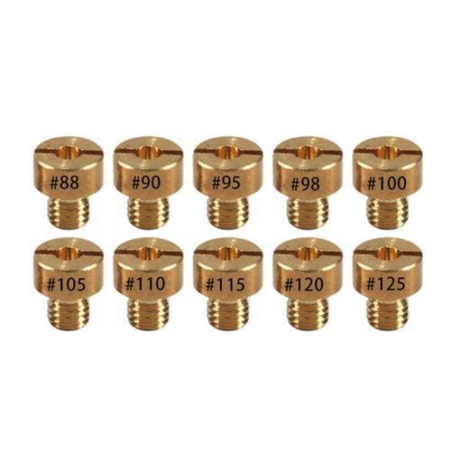 10pcs / Set Motorcycle Carburetor Nozzle for VM22-VM26 / 125CC-250CC(Yellow) - HoMEdemic™ 