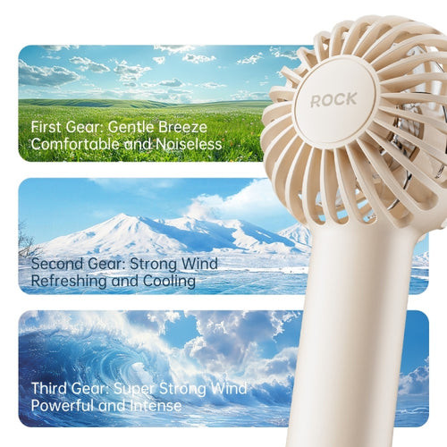 ROCK YW-DC03 Air Bubble Mini Handheld Fan - HoMEdemic™ 