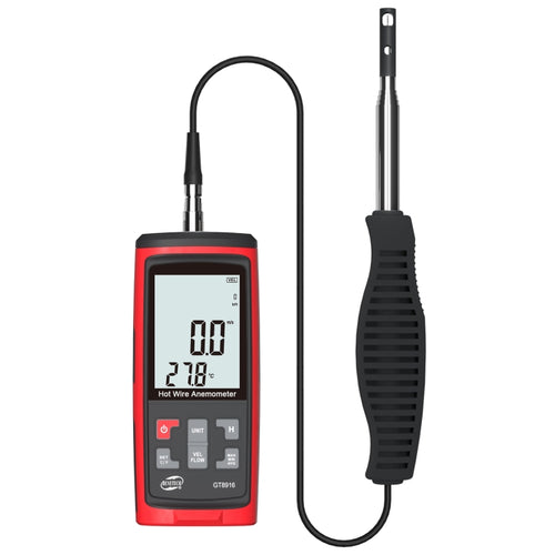 BENETECH GT8616 Handheld Digital LCD Hot Wire Anemometer - HoMEdemic™ 