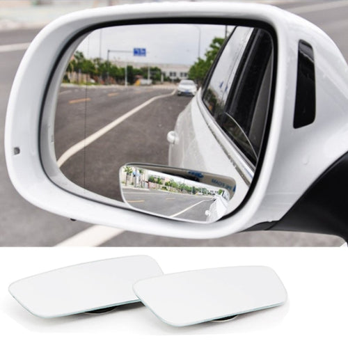 3R 3R-049 Car Convex Glass Mirror Rearview Mirror Auxiliary Side Mirror - HoMEdemic™ 