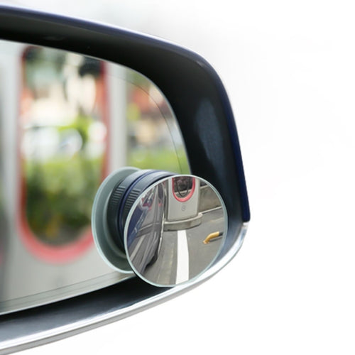 3R 3R-357 Car Suction Cup Auxiliary Side View Mirror Round Blind Spot Mirror - HoMEdemic™ 