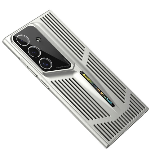 For Samsung Galaxy S24 5G Blade Cooling PC Full Coverage Phone Case(Titanium Silver) - HoMEdemic™ 