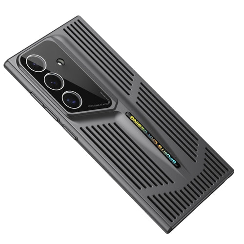 For Samsung Galaxy S24 5G Blade Cooling PC Full Coverage Phone Case(Graphite Black) - HoMEdemic™ 