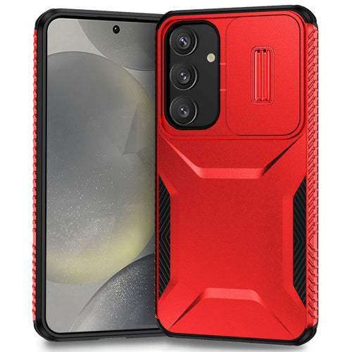 For Samsung Galaxy S24 5G Sliding Camshield Phone Case(Red) - HoMEdemic™ 