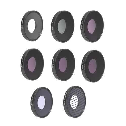 For DJI Osmo Action 4 JUNESTAR Threaded Camera Lens Filter, Filter:8 in 1 Filmmaking Kit - HoMEdemic™ 