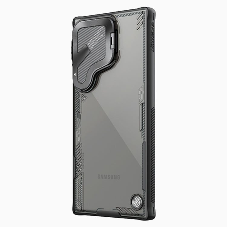 For Samsung Galaxy S24 Ultra 5G NILLKIN Ice Sky Prop Series Cover Version Phone Case(Black) - HoMEdemic™ 