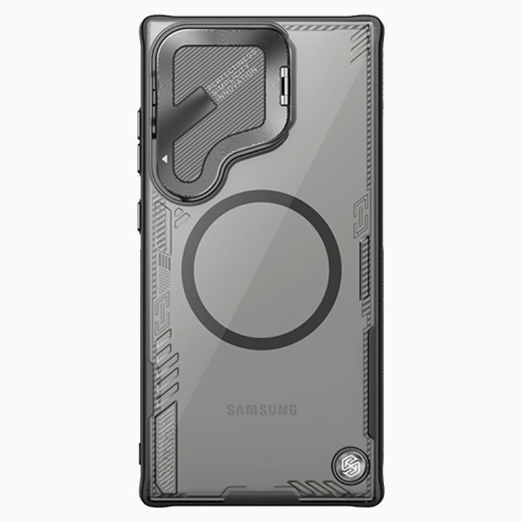For Samsung Galaxy S24 Ultra 5G NILLKIN Ice Air Prop Series MagSafe Magnetic Cover Version Phone Case(Black) - HoMEdemic™ 