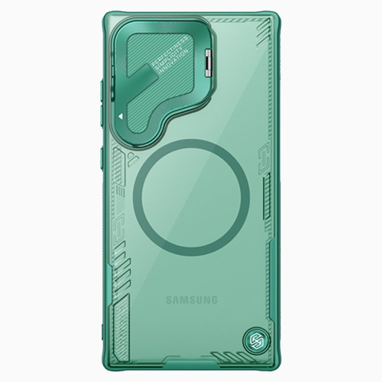 For Samsung Galaxy S24 Ultra 5G NILLKIN Ice Air Prop Series MagSafe Magnetic Cover Version Phone Case(Green) - HoMEdemic™ 