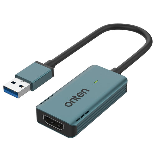 Onten US331 USB Video Capture Card, Length:1.3m(Green) - HoMEdemic™ 