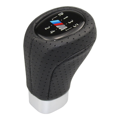 For BMW 3 Series E92 LCI Coupe 2008-2013 Square Car Gear Lever Leather Gear Shift Knob, Style:5 Speed - HoMEdemic™ 