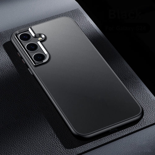 For Samsung Galaxy S24 5G SULADA Skin Feel Matte Shockproof Phone Case(Black) - HoMEdemic™ 