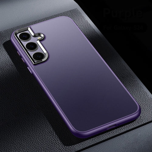 For Samsung Galaxy S24 5G SULADA Skin Feel Matte Shockproof Phone Case(Purple) - HoMEdemic™ 