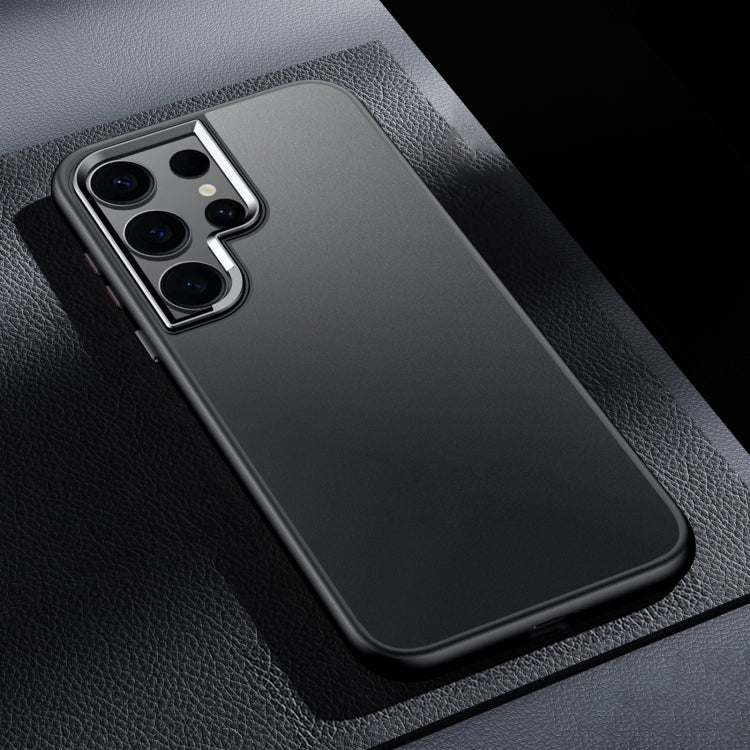 For Samsung Galaxy S24 Ultra 5G SULADA Skin Feel Matte Shockproof Phone Case(Black) - HoMEdemic™ 