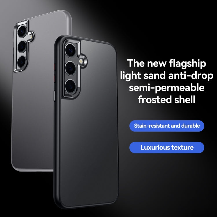 For Samsung Galaxy S24 Ultra 5G SULADA Skin Feel Matte Shockproof Phone Case(Black) - HoMEdemic™ 