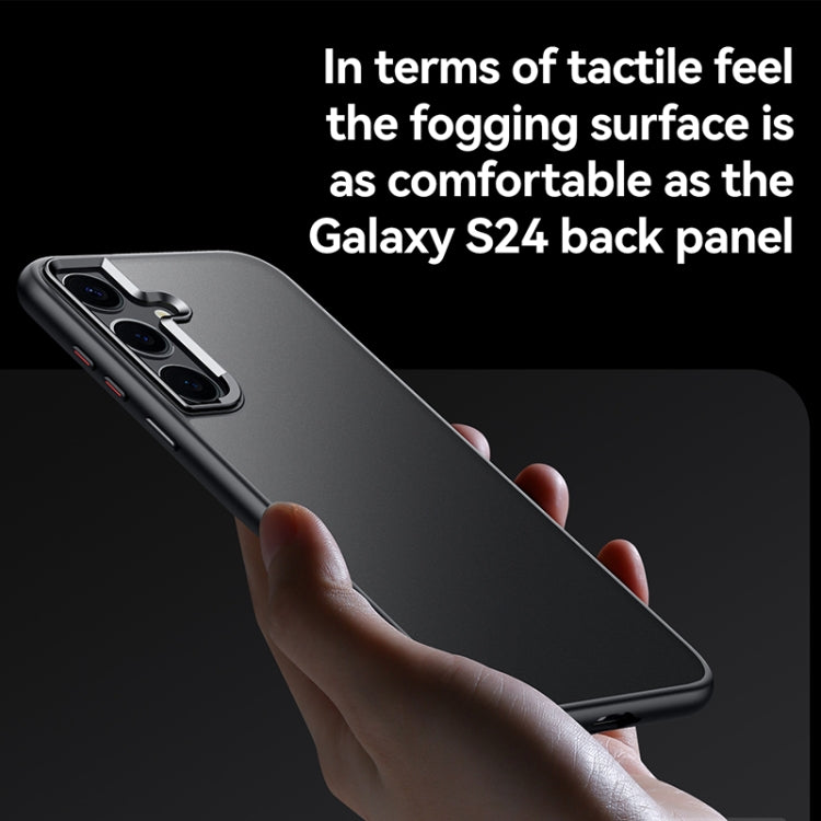 For Samsung Galaxy S24 Ultra 5G SULADA Skin Feel Matte Shockproof Phone Case(Black) - HoMEdemic™ 
