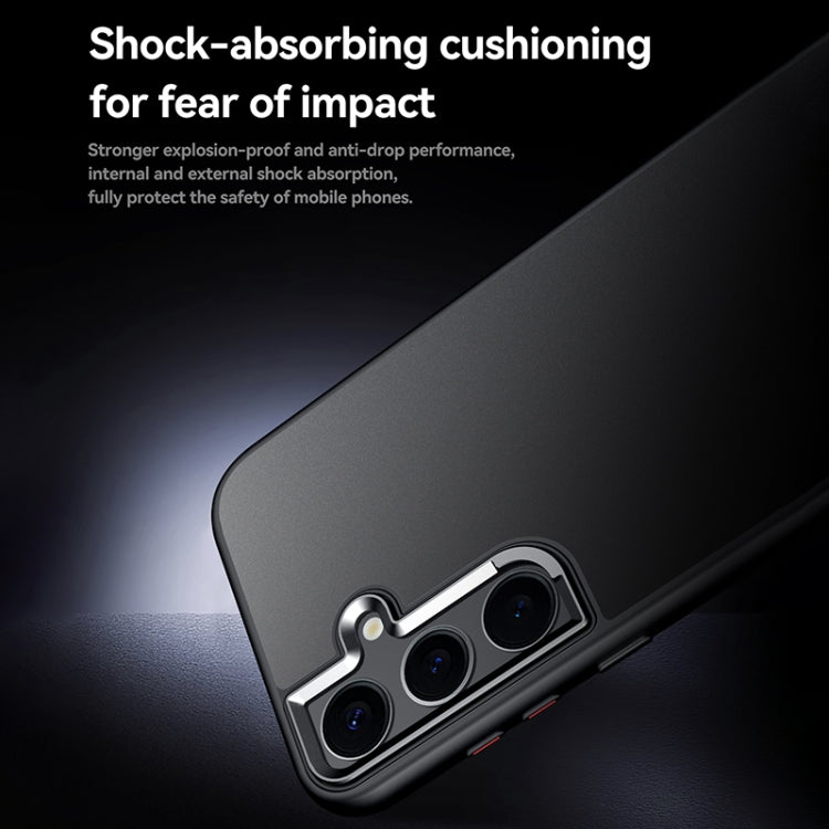 For Samsung Galaxy S24 Ultra 5G SULADA Skin Feel Matte Shockproof Phone Case(Blue) - HoMEdemic™ 