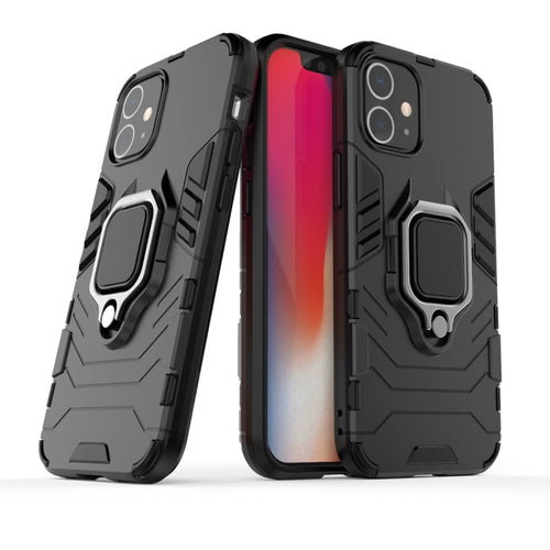 Shockproof PC + TPU Protective Case with Magnetic Ring Holder, For iPhone 12  mini, For OPPO A7 / A12, For Vivo iQOO Z1x, For Vivo X50 Pro+, For OnePlus Nord, For OPPO A72 5G, For Galaxy M01 - HoMEdemic™ 